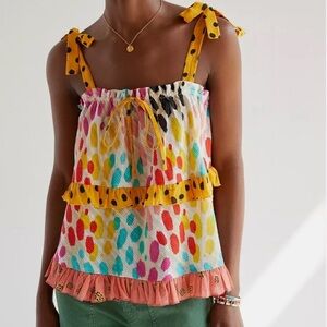 Anthropologie Ruffle Top, XS